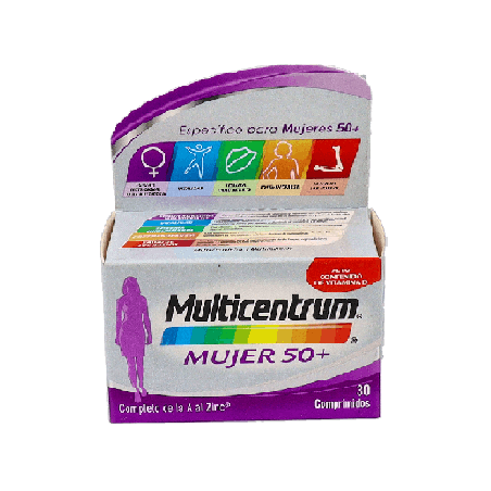Multicentrum Mujer +50 30 Comprimidos | Farmaenvia