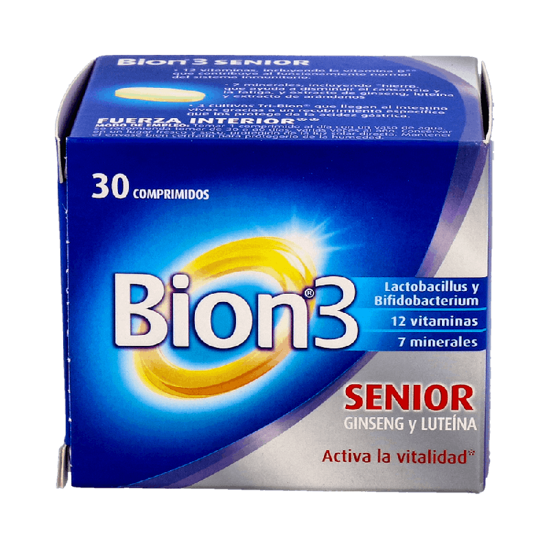 Bion3 Energy 50+ 30 Comprimidos | Farmaenvia