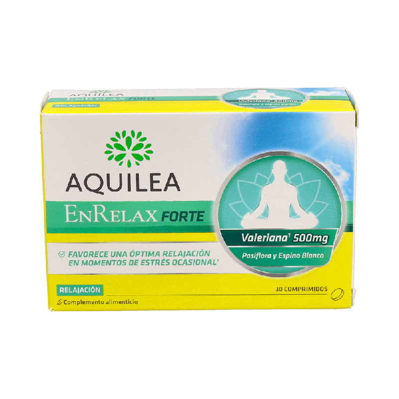 Enrelax Forte 30 Comprimidos - Relajación y Sueño | Farmaenvia