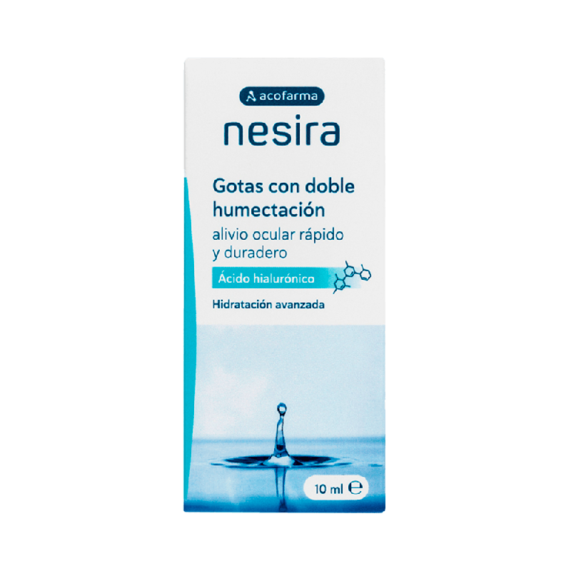 Acofar Nesira Gotas Doble Humectación AH 10ml | Farmaenvia