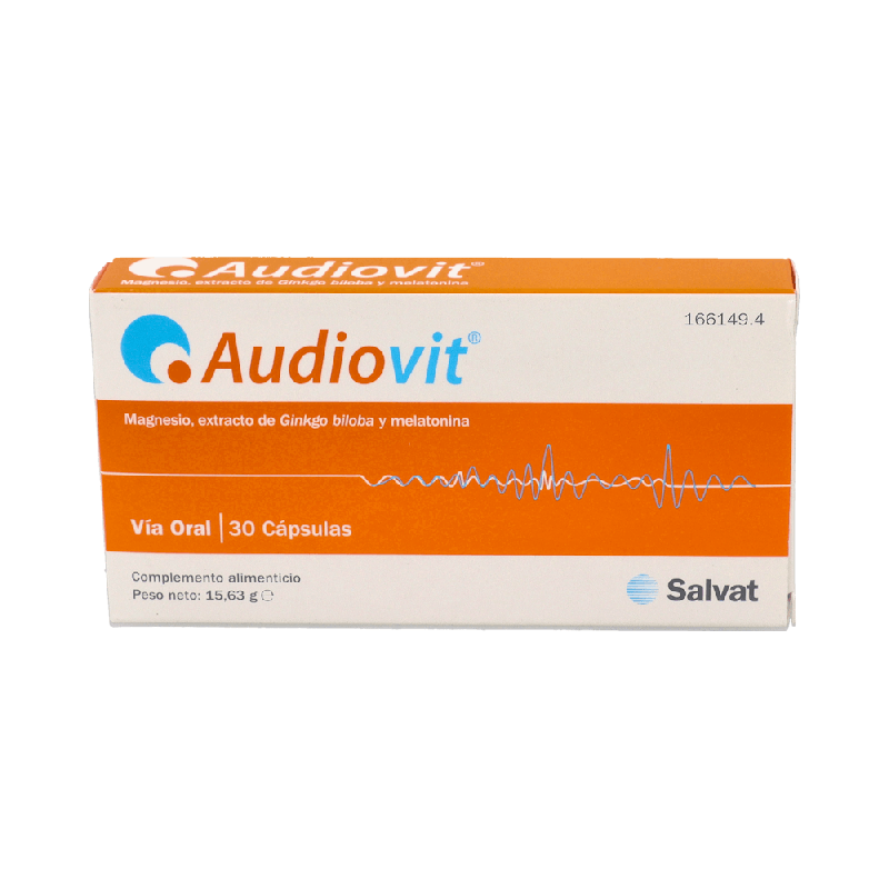 AUDIOVIT 30 Cápsulas | Salud Auditiva | Farmaenvia
