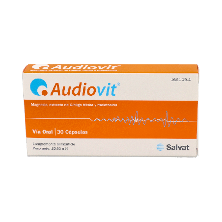 AUDIOVIT 30 Cápsulas | Salud Auditiva | Farmaenvia