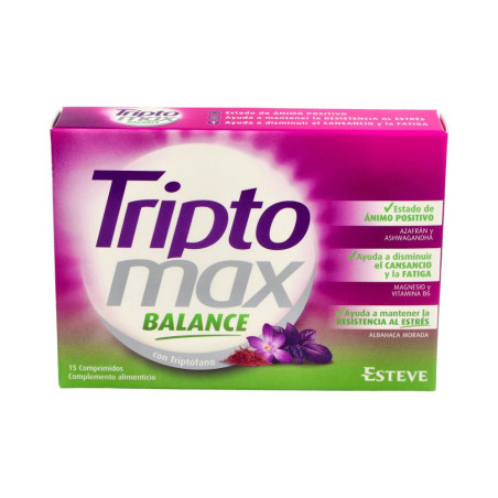 Triptomax Balance 15 Comprimidos - Equilibrio | Farmaenvia