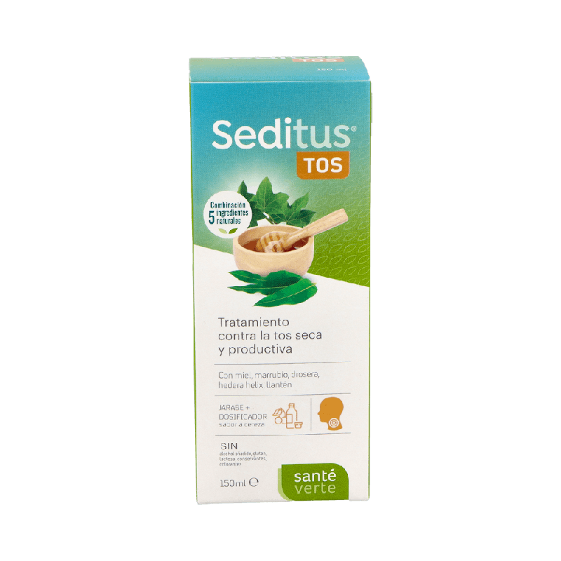 SEDITUS TOS Jarabe 150 ml - Tos Seca y Productiva | Farmaenvia