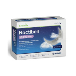 Bensania Noctiben Melatonina 30 Comp. Masticables | Farmaenvia