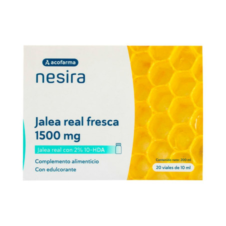 ACOFARVITAL Jalea Real 1500 Mg 20 Ampollas | Farmaenvia