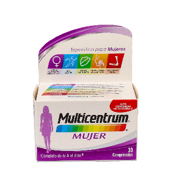 Multicentrum Mujer 30 Comprimidos | Farmaenvia