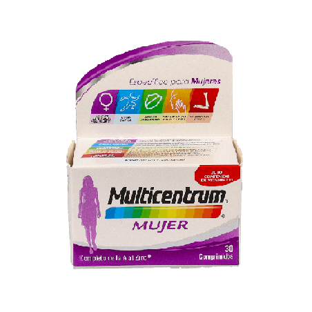 Multicentrum Mujer 30 Comprimidos | Farmaenvia