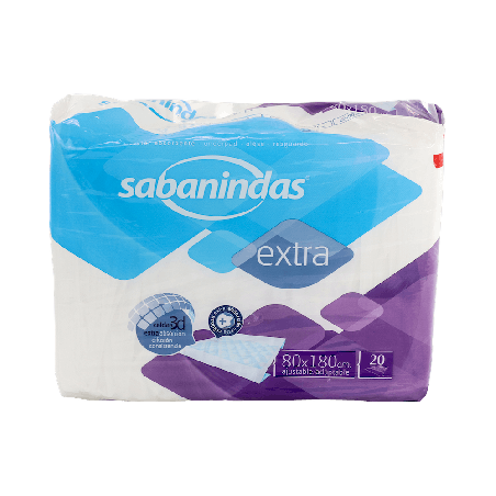 Sabanindas Protegecamas 80x180 20 U. Alas | Farmaenvia