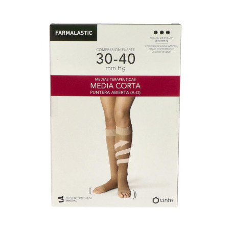 Farmalastic Media Compresión Fuerte Grande | Farmaenvia