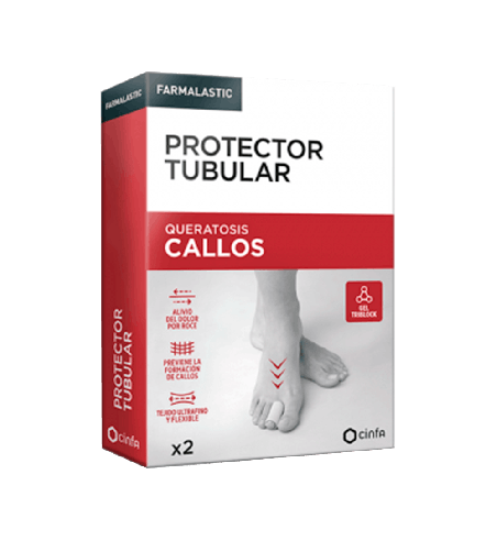 Farmalastic Protector Tubular Callos Talla Única 2 Uds | Farmaenvia