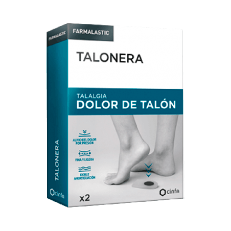 Farmalastic Talonera Viscoelástica Talla Grande | Farmaenvia