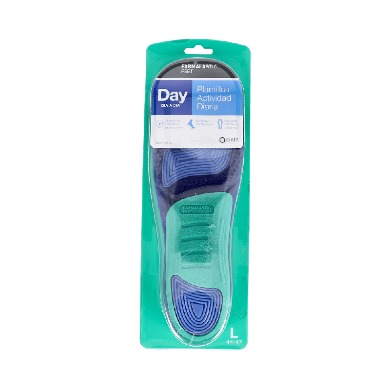 Plantillas Cinfa Day Talla L - Confort y Amortiguación | Farmaenvia