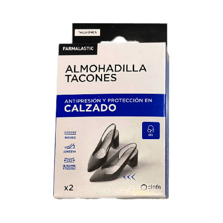 Farmalastic Almohadilla Tacones Gel 2 U. | Farmaenvia