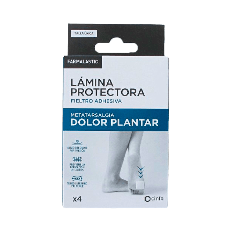 Farmalastic Lámina Fieltro Adhesiva 4 Uds. | Farmaenvia
