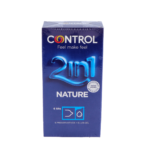 Control 2en1 Nature Preservativos 6u | Farmaenvia