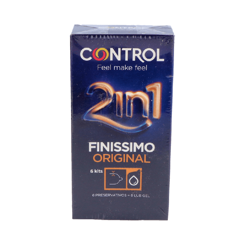 CONTROL 2en1 Finissimo Original 6 UDS | Farmaenvia