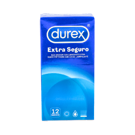 DUREX Extra-Seguro 12 Preservativos | Farmaenvia
