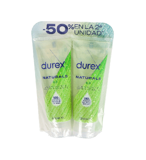 DUREX NATURALS INTIMATE GEL  2 U X 100 ML