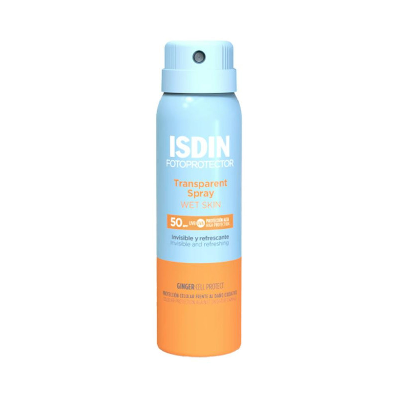 ISDIN Transparent Spray Wet Skin SPF 50 50ml | Farmaenvia