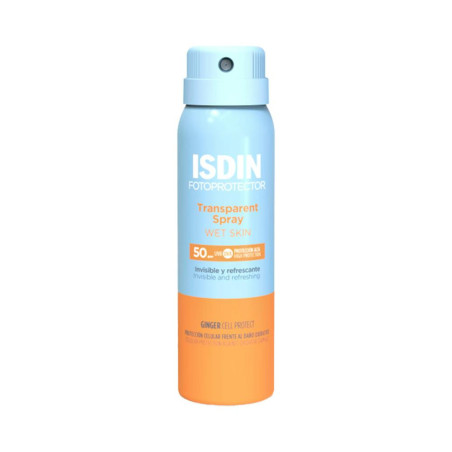 ISDIN Transparent Spray Wet Skin SPF 50 50ml | Farmaenvia