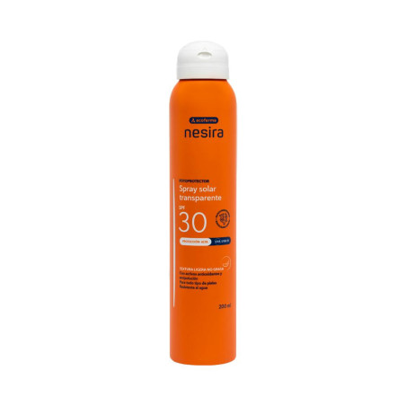 Acofar Nesira Spray Solar Transparente SPF30 200ml | Farmaenvia