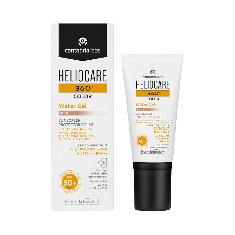 Heliocare 360º Color Water Gel SPF 50+ | Farmaenvia