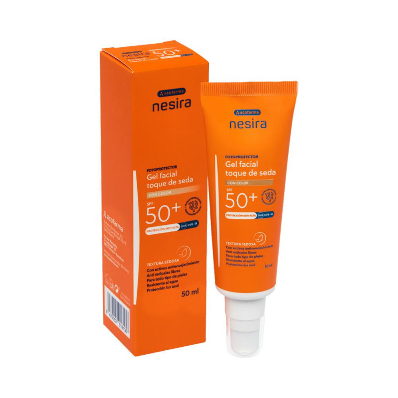 ACOFARDERM Facial Toque Seda SPF50 50ml | Farmaenvia