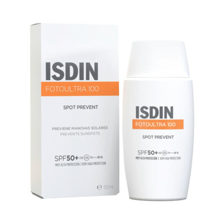 FOTOULTRA 100 ISDIN Spot Prevent SPF50+ 50ml | Farmaenvia