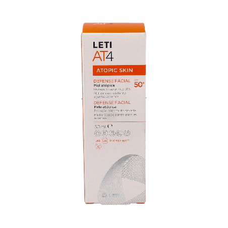 LETIAT4 Defense Facial SPF50+ 50ml | Piel Atópica | Farmaenvia