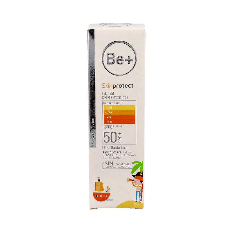 Be+ Skin Ultrafluid Facial Infantil SPF50+ 50ml | Farmaenvia