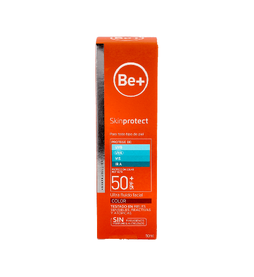 Be+ Skin Ultrafluido Facial Color SPF 50+ 50ml | Farmaenvia