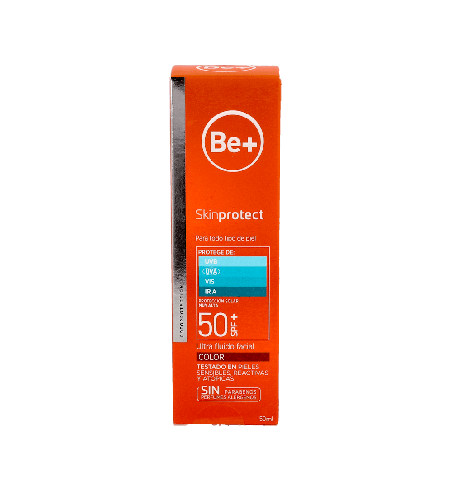 Be+ Skin Ultrafluido Facial Color SPF 50+ 50ml | Farmaenvia