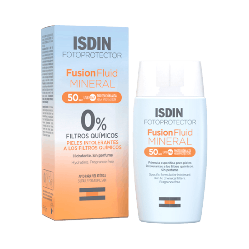 ISDIN Mineral Fusion Fluid SPF 50 50ml | Farmaenvia