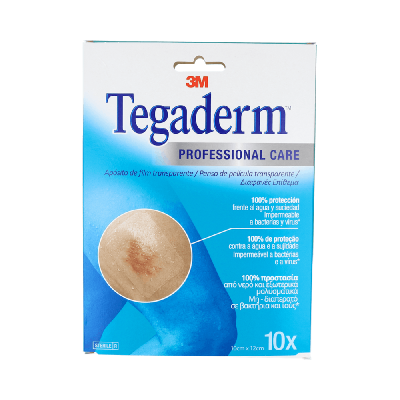 3M Tegaderm Apósito Transparente 10x12 cm 10 U. | Farmaenvia