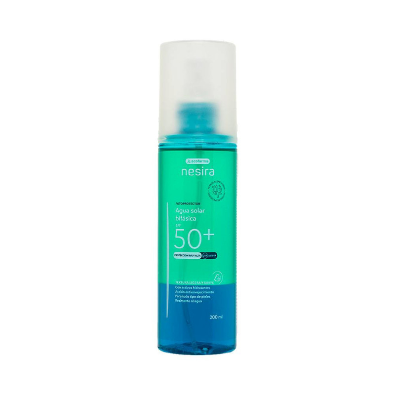 ACOFARDERM Agua Solar Bifásica SPF50+ 200ml | Farmaenvia