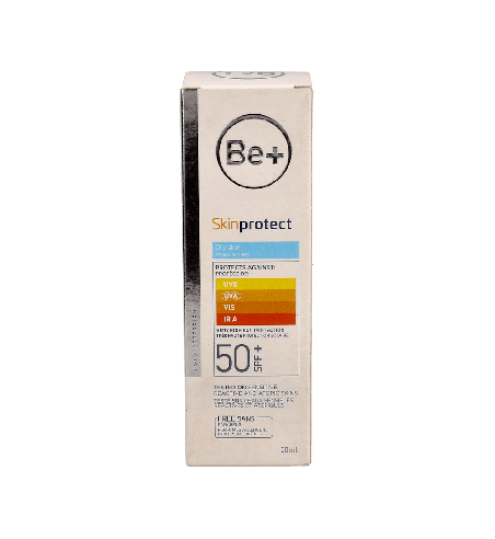 BE+ Skin Protect Piel Seca SPF50+ 50ml | Farmaenvia