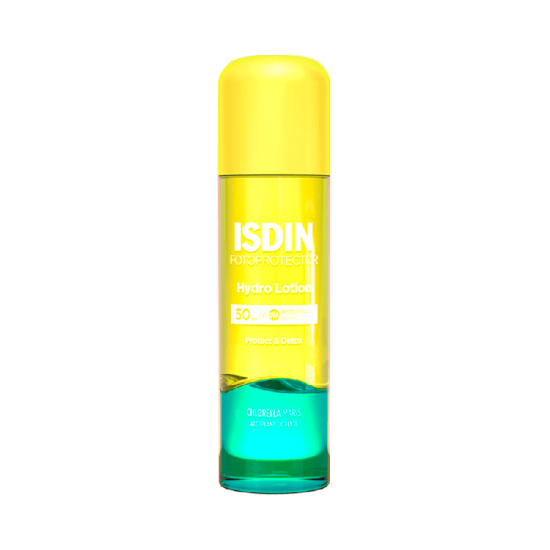 ISDIN HydroLotion SPF 50 200ml Protector Solar Corporal | Farmaenvia