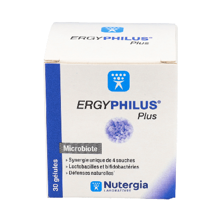 ERGYPHILUS PLUS 30 Cápsulas Nutergia | Farmaenvia
