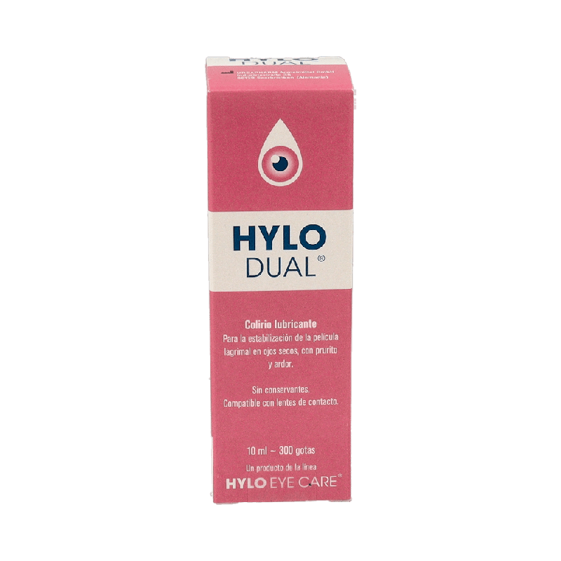 HYLO-DUAL Colirio 10 ml - Sequedad y Alergias | Farmaenvia
