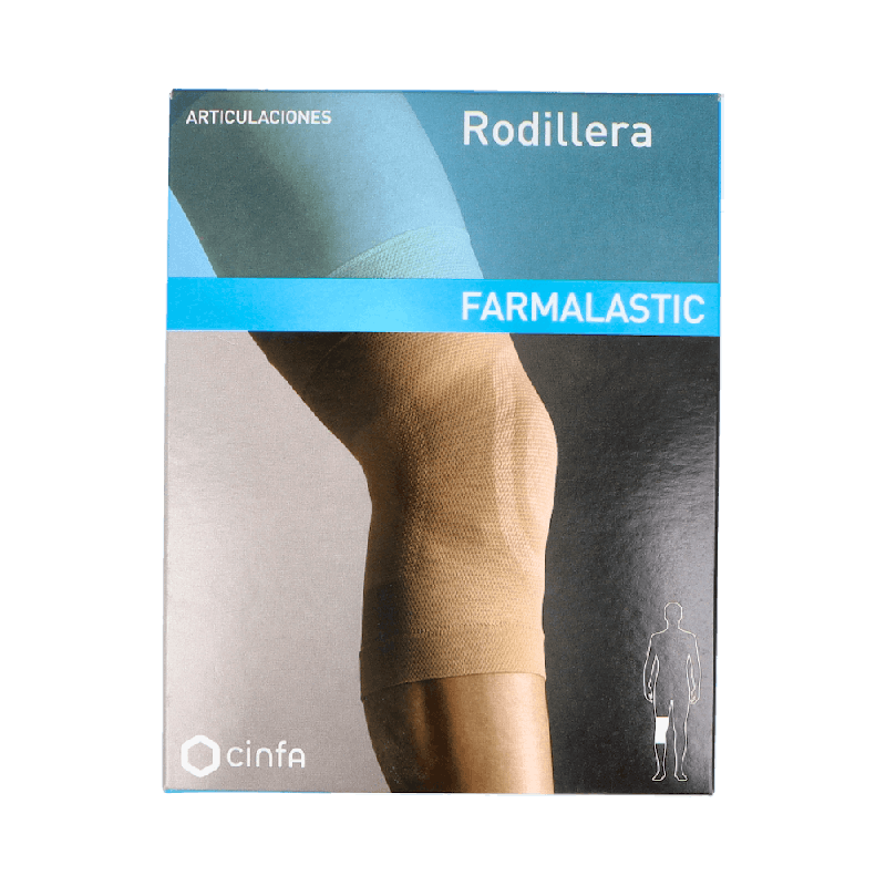 Rodillera Farmalastic Compresión Normal Grande | Farmaenvia