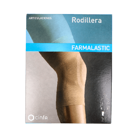 Rodillera Farmalastic Compresión Normal Grande | Farmaenvia