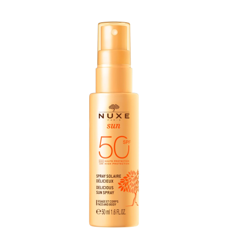 NUXE SUN SPRAY SOLAR DELICIOSO ROSTRO Y CUERPO SPF 50  1 SPRAY 150 ml