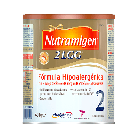 NUTRAMIGEN 2 400g Fórmula Hipoalergénica Bebés APLV | Farmaenvia