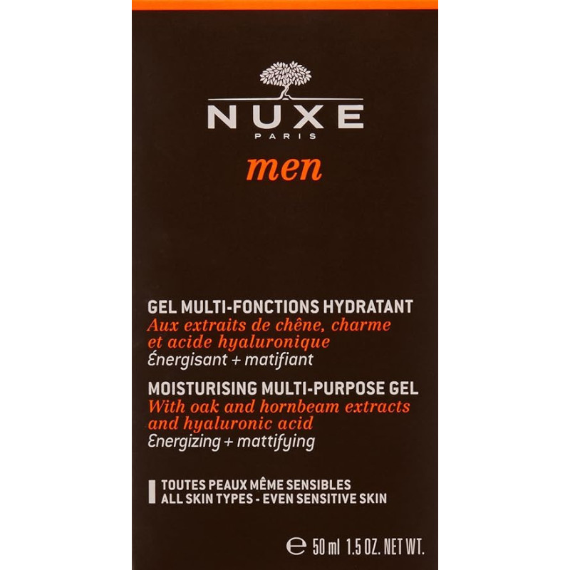 NUXE MEN GEL MULTIFUNCIONES HIDRATANTE  1 TUBO 50 ML