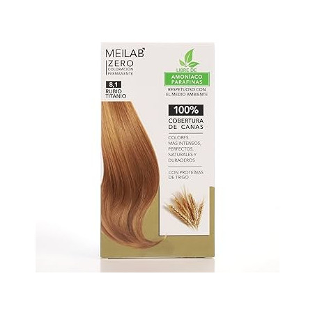 MEILAB TINTE RUBIO TITANIO Nº8.10