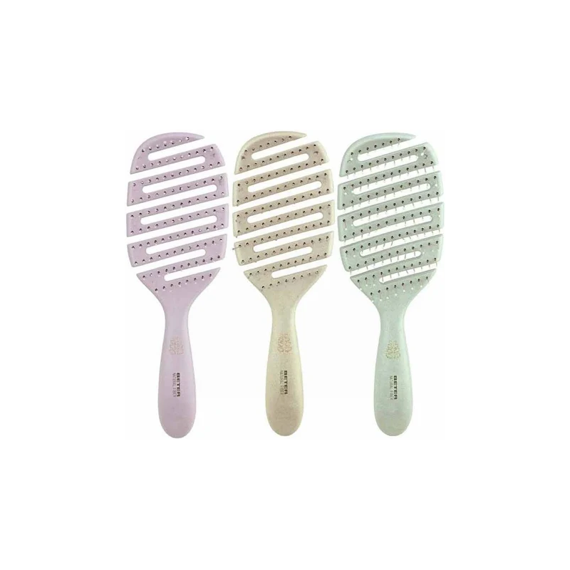 CEPILLO ESQUELETO BETER FLEXIBLE PUAS DE NYLON 1 UNIDAD ROSA