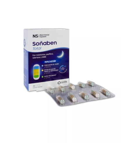 NS SOÑABEN TOTAL  30 CAPSULAS VEGETALES