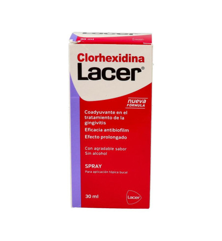 LACER COLUTORIO CLORHEXIDINA SPRAY 1 ENVASE 30 ml