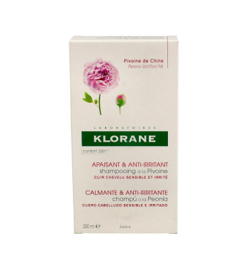 KLORANE CHAMPU A LA PEONIA BIO 1 ENVASE 200 ml